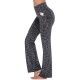 Women's High Waist Yoga Pants Bootcut Flare Leg Tummy Control  Quick Dry