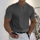 2024 Men Gentlemans business Short Sleeve Fitness T Shirt