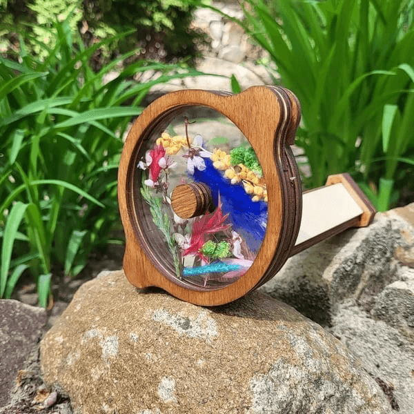 🔥The Best Gift🔥 Natural Wood DIY kaleidoscope