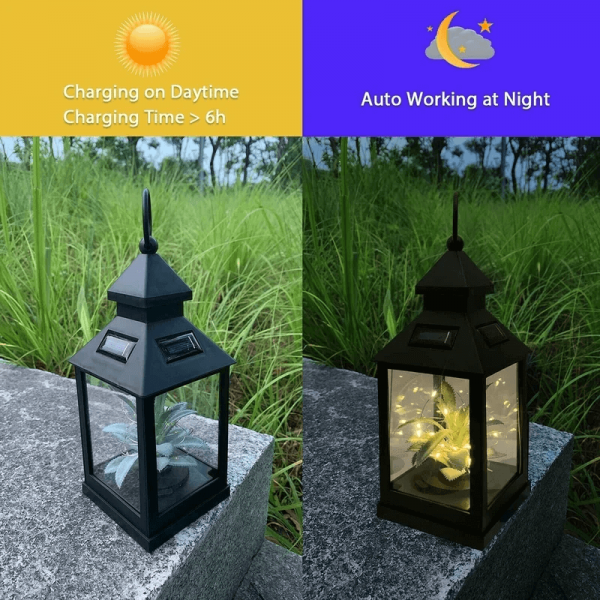 LAST DAY 70% OFF--Outdoor Solar Garden Hanging Lantern