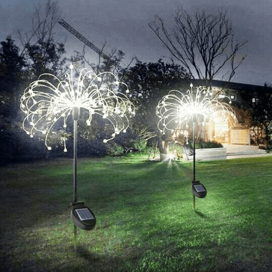 🎁Only Today 50% OFF🎁--Waterproof  Solar Fireworks Garden Lamp